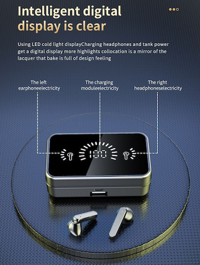 S20 Earbud Bluetooth Handsfree Căști cu Rezistență la Transpirație și Carcasă de Încărcare Negru