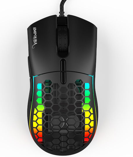 Inca IMG-GT20 RGB Gaming Ποντίκι 10000 DPI Μαύρο