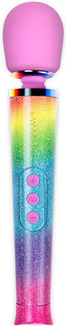 Le Wand All That Glimmers Set Mini Δονητής Μασάζ 25.4cm Rainbow Ombre