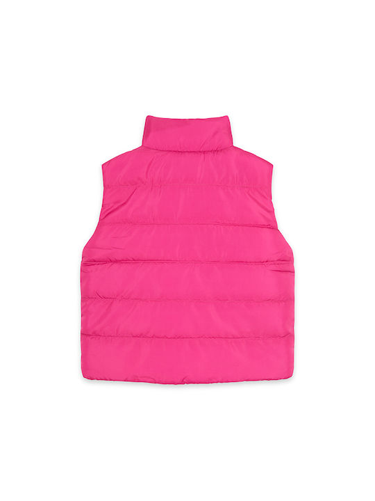 Nath Kids Kids Quilted Jacket Sleeveless short Double Sided Fuchsia