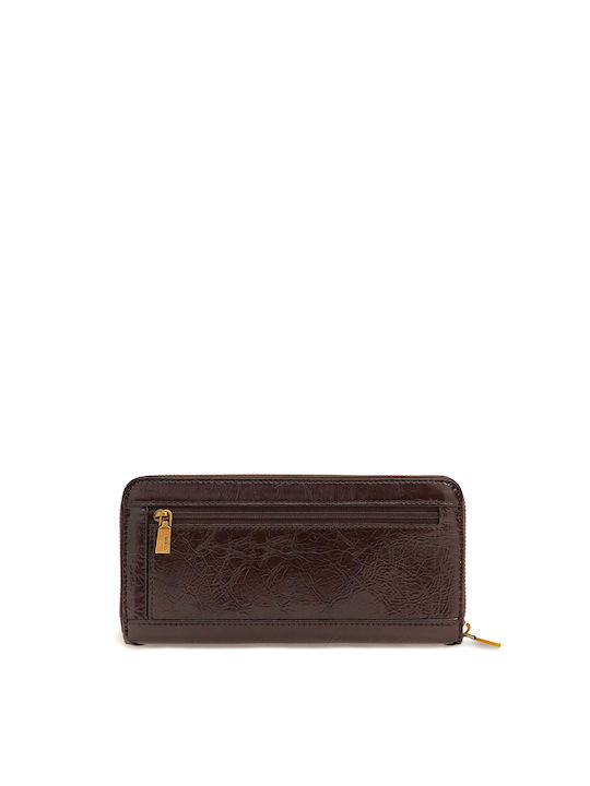 Guess Amantea Large Women's Wallet Brown