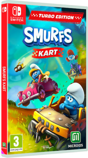 Smurfs Kart Турбо Издание Игра за Switch