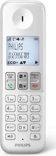 Philips D2501S-34 Cordless Phone White