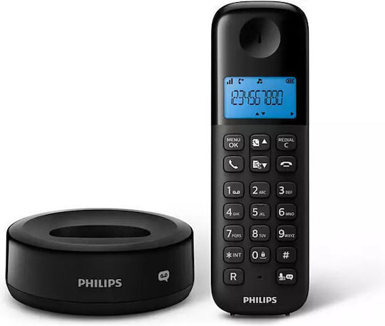 Philips D1651B Cordless Phone Black