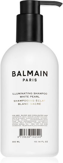 Balmain Paris Paris Illuminating White Pearl Sampon De Par Reconstrucție/Hrană Și Hidratare Pentru Toate Tipurile De Păr 300ml