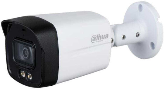 Dahua HAC-HFW1239TLM-A-LED-S2 CCTV Cameră de Supraveghere Full HD 1080p Rezistentă la apă cu Microfon și Lentilă 3.6mm