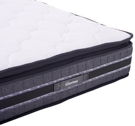 HomeMarkt Dreamtopia Doppel Orthopädisch Matratze Schaum 150x200x29cm mit Topper
