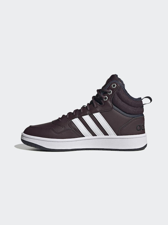 adidas Hoops Shadow Maroon / Cloud White / Legend Ink