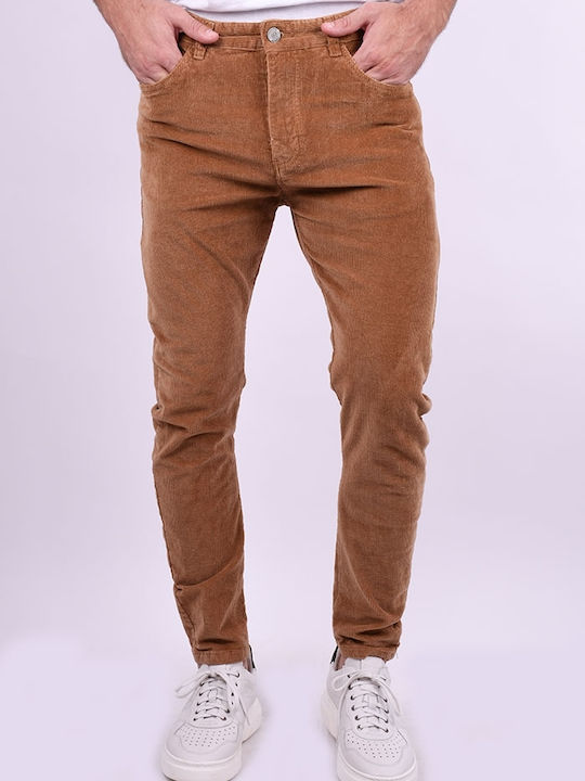 Men's corduroy trousers Beige