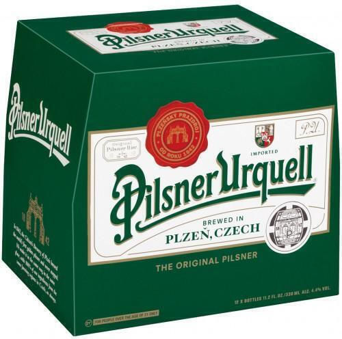 Plzensky Prazdroj Pilsner Beer Bottle 15x500ml