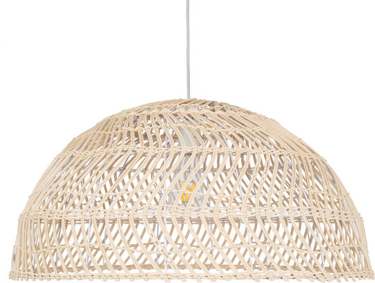 GloboStar Canary Ceiling Light Beige Boho Bell with E27 Socket 60x60x29cm