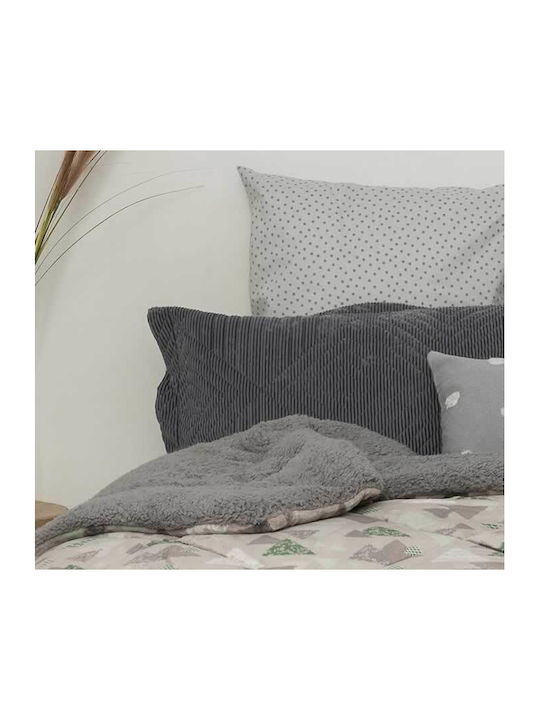 Palamaiki Duvet Cover Queen 220x240cm Blake Grey 360 GSMGsm