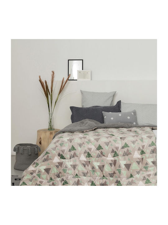 Palamaiki Duvet Cover Queen 220x240cm Blake Grey 360 GSMGsm