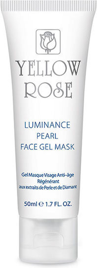 Yellow Rose Ενυδατική και Καταπραϋντική gel Μάσκα Ομορφιάς Προσώπου για Λάμψη Με Νιασιναμίδη 50ml