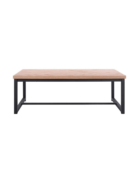 Rectangular Coffee Table Beige L110xW59xH38cm