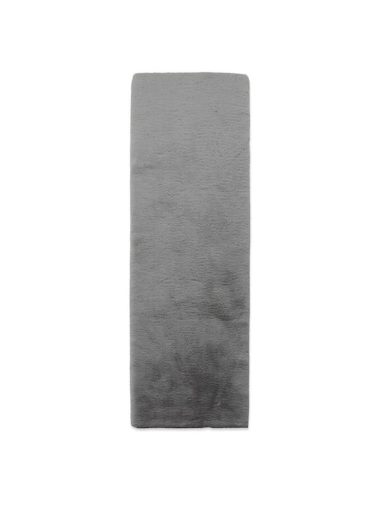 Newplan Puffy Anti-slip Rug Rectangular Furry T-FC6 Light Grey