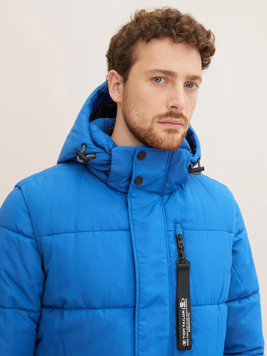 Winter Jacket Puffer Blue