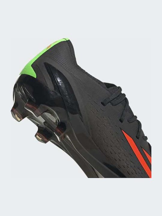 adidas X Speedportal 1 Football Shoes with Cleats Core Black / Solar Red / Solar Green