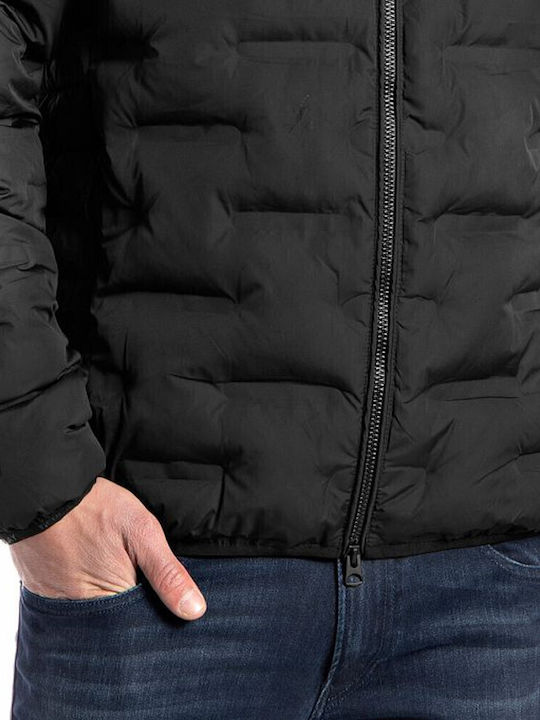 Χειμωνιάτικο Μπουφάν Puffer Μαύρο