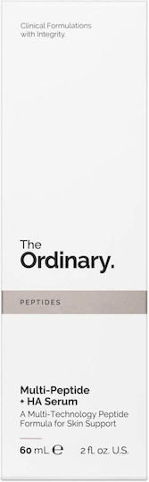 The Ordinary Multi-Peptide + HA Moisturizing & Anti-aging Serum Face with Peptides & Hyaluronic Acid for Firming 60ml