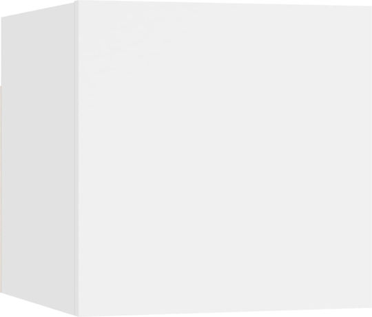 Ντουλάπι Τοίχου Λευκό 10τμχ 60x30x30cm