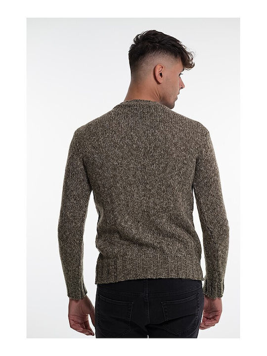 Bellissimo Herren Langarm-Pullover Grün