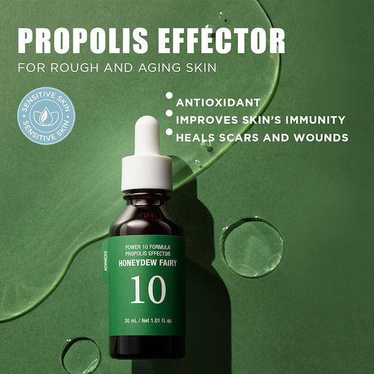 It's Skin Power 10 Propolis Effector Honeydew Fairy Серум За лице за Блясък 30мл