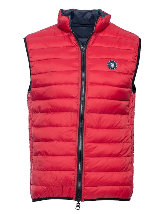 Assn Αμάνικο Μπουφάν Puffer Διπλής Όψης Navy Μπλε