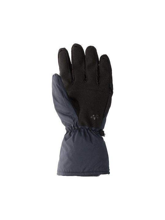 4F Men's Ski & Snowboard Gloves Blue