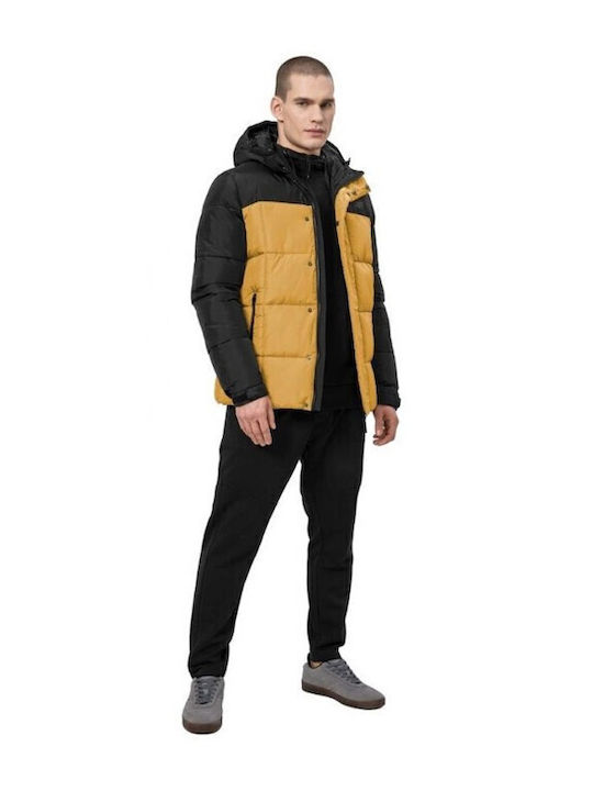 4F Jacket Puffer Yellow