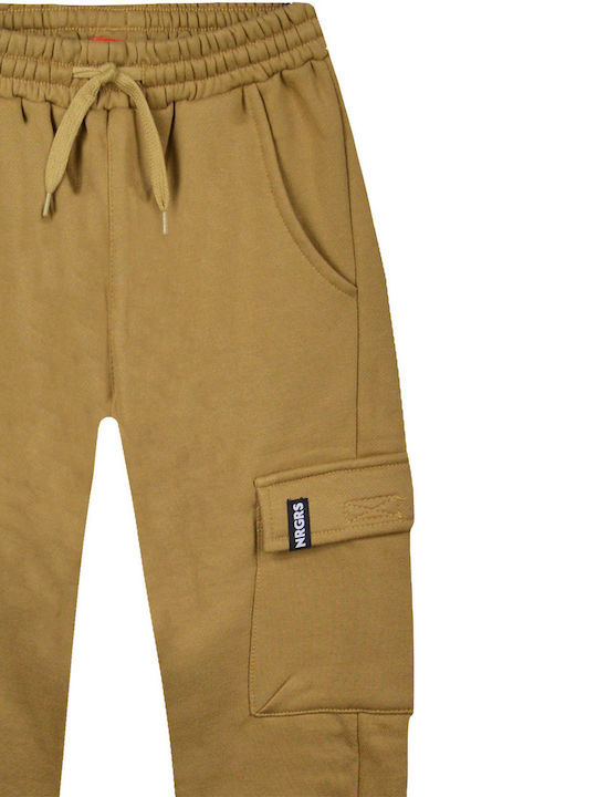 Energiers Kids Sweatpants Tabac Brown 2pcs