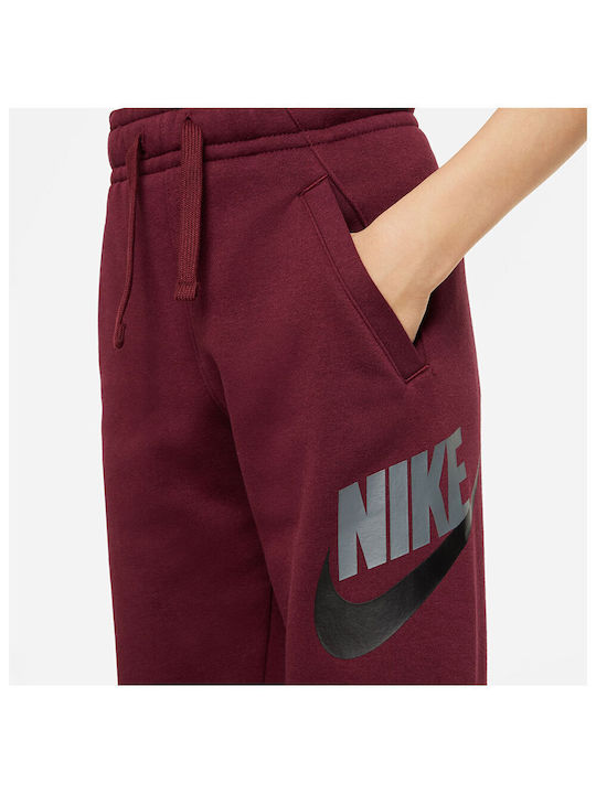 Kids Sweatpants Burgundy
