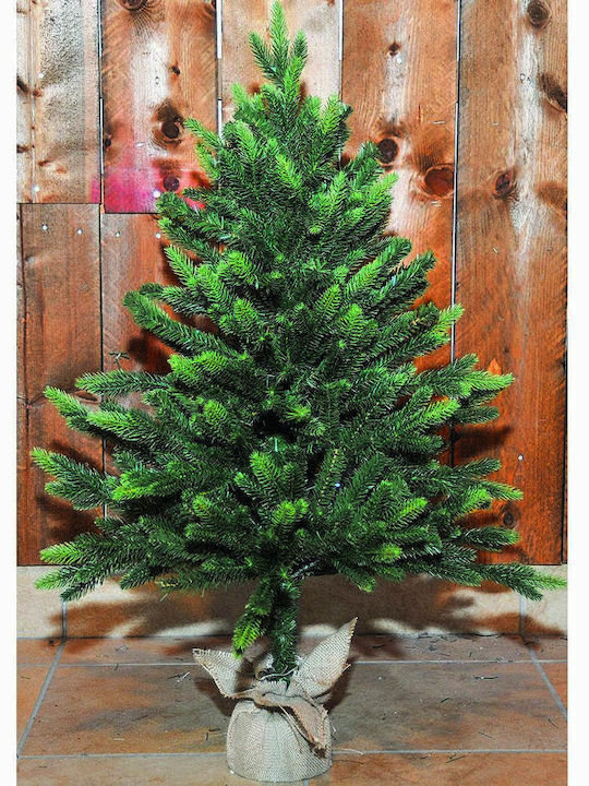 Christmas Green Tree with Flowerpot Base and Built in Branches H90pcs