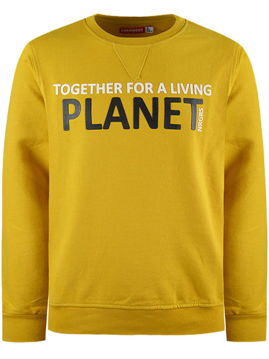 Energiers Copilăresc Set de pantaloni de trening Yellow-anthracite 2buc Together For a Living Planet