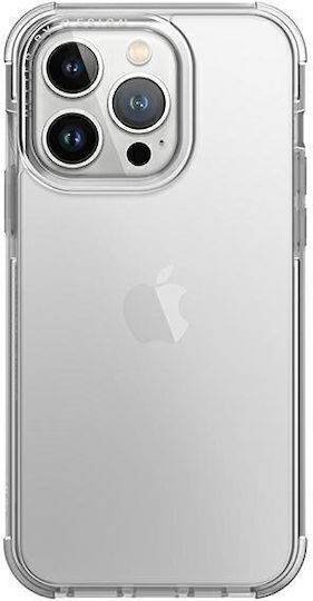 Uniq Combat Umschlag Rückseite Silikon Crystal Clear (iPhone 14 Pro Max)