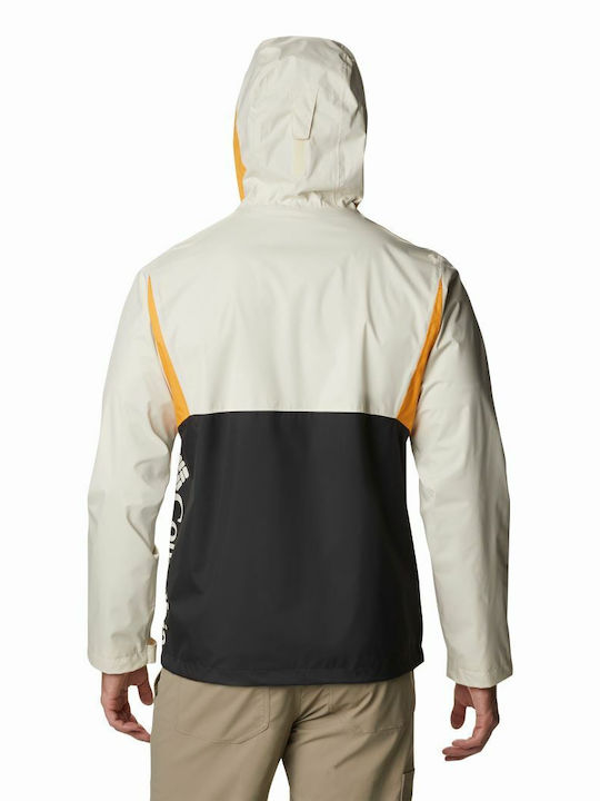 Columbia Inner Limits II Men's Jacket Windproof White / Yellow / Anthracite