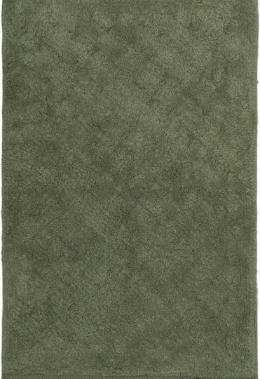 Palamaiki Πατάκι Μπάνιου Βαμβακερό Jersey Olive 50x80εκ.