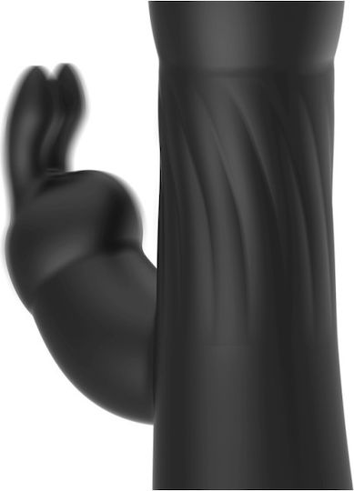 Brilly Glam Moebius Δονητής Rabbit με Απομακρυσμένο Έλεγχο Whirl Rabbit Vibrator 24cm Black