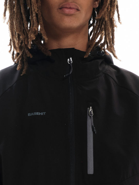 Winter Jacket Bomber Waterproof Black