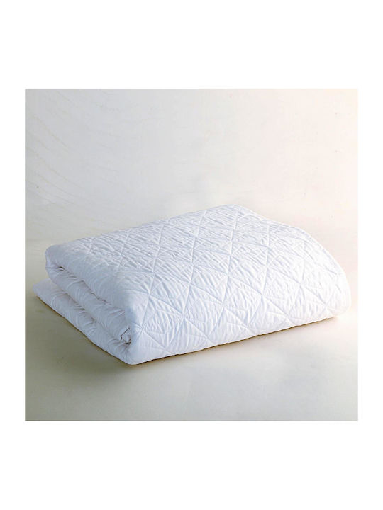 Nef-Nef Homeware Clary Coverlet Queen Size White 230x240cm