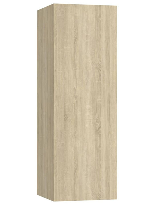 Wohnzimmer TV-Einheit Beige L80xB30xH90cm