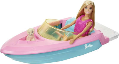 Barbie Doll and Boatplay Set Set de păpuși pentru 3++ Ani