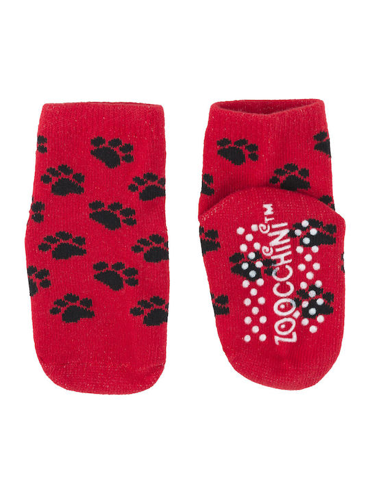 Kinder Leggings Lang Rot Grip+Easy Crawler Pants & Socks Set