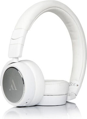 Argon Audio Pop2 Bluetooth Wireless On Ear Headphones with 21 hours of Operation Whitά