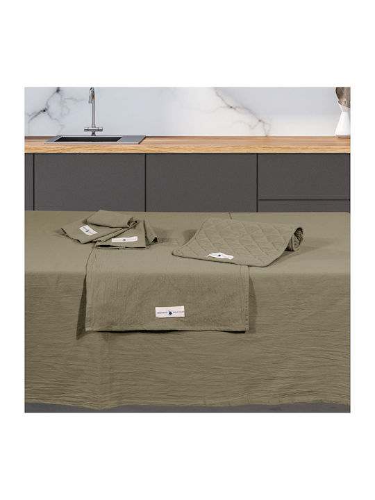 Greenwich Polo Club Tischtuch 2640 Khaki 140x240cm