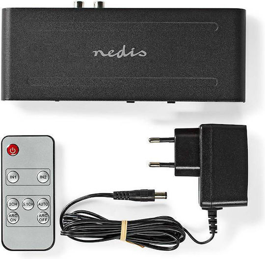 Nedis VEXT3480AT Converter HDMI female to 3.5mm / HDMI / RCA / Toslink female 1pcs