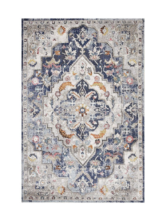 Tzikas Carpets Σετ Χαλιά Κρεβατοκάμαρας Salsa Μπλε 236-0-355-20045-035 3τμχ