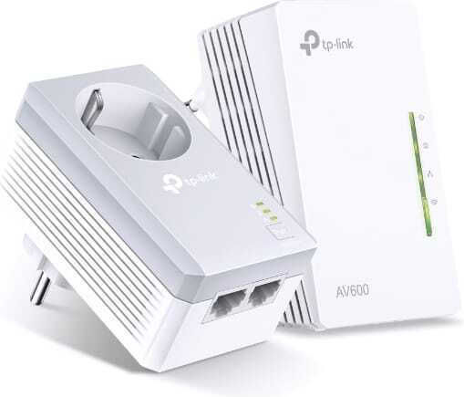 TP-LINK TL-WPA4226KIT v1 Powerline Double Wi‑Fi 4 with Passthrough Socket and 2 Ethernet Ports