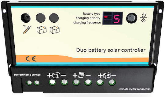 Epsolar Ρυθμιστής Φόρτισης PWM 24V 20A