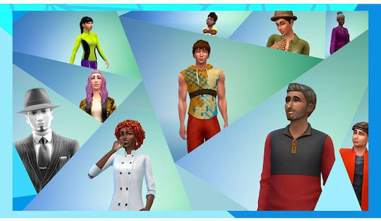 The Sims 4 Clean & Cozy Starter Bundle (Code in a Box) PC Game